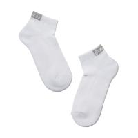 foto шкарпетки жіночі conte elegant active 16с-92сп-091 короткі, з махровою стопою, світло-сірі, розмір 25