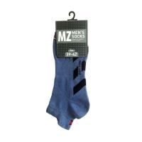 foto шкарпетки чоловічі modna zona rt1321-119 короткі, спортивні, сині, розмір 39-42