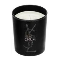 foto парфумована свічка yves saint laurent black opium для жінок, 75 г