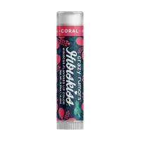 foto бальзам для губ crazy rumors hibiskiss flavored lip color balm, coral, 4.4 мл