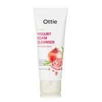 foto пінка для вмивання обличчя ottie fruit yogurt foam cleanser (pomegranate), 150 мл