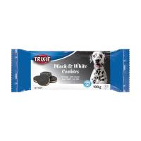 foto ласощі для собак trixie black & white cookies з куркою, 100 г