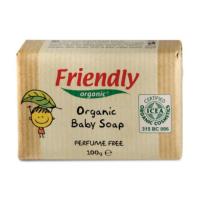foto дитяче мило friendly organic baby soap органічне, 100 г