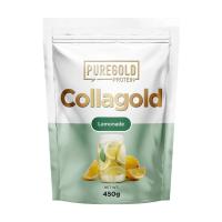 foto дієтична добавка колаген в порошку pure gold protein collagold lemonade, 450 г