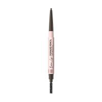 foto помада-олівець для брів eveline cosmetics brow & go pomade pencil dark brown, 14.3 мл