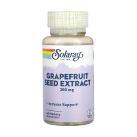 foto дієтична добавка в капсулах solaray grapefruit seed extract екстракт насіння грейпфрута, 250 мг, 60 шт