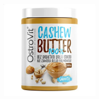 foto дієтична добавка ostrovit cashew butter 100% smooth кеш'ю крем, 1 кг