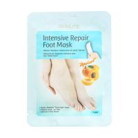 foto маска-шкарпетки для ніг skinlite intensive repair foot mask абрикос, інтенсивно-відновлювальна, 1 пара