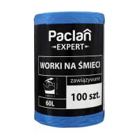 foto пакети для сміття paclan expert multitop 60 л, 100 шт