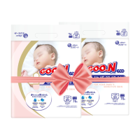 foto підгузки goo.n plus для новонароджених (до 5 кг), 2*76 шт