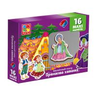 foto настільна гра vladi toys магнітний театр. пряникова хатинка, на українській мові, 16 магнітів, від 3 років (vt3206-54)