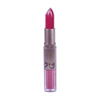 foto матова помада-блиск для губ ruby rose 2 in 1 lipstick & liquid lipstick matte hb-8606 015, 6.6 г