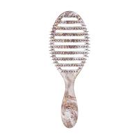 foto щітка для волосся wet brush speed dry metalic marble bronze