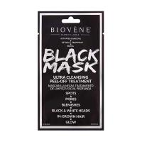 foto ультра очищувальна чорна маска-плівка для обличчя biovene black peel off mask, 12.5 мл
