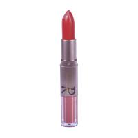 foto матова помада-блиск для губ ruby rose 2 in 1 lipstick & liquid lipstick matte hb-8606 225, 6.6 г
