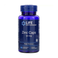 foto дієтична добавка в капсулах life extension zinc caps high potency цинк високої ефективності, 50 мг, 90 шт