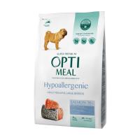 foto сухий гіпоалергенний корм для собак optimeal для середніх та великих порід з лососем, 4 кг