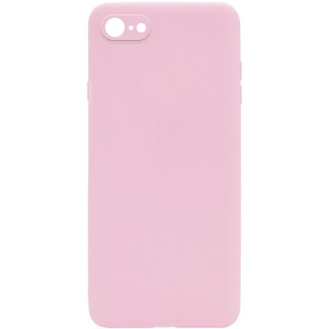 foto силіконовий чохол candy full camera для apple iphone 7 (4.7'') (рожевий / pink sand)