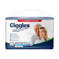 foto підгузки для дорослих giggles розмір xl (120-160 см), 30 шт