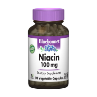 foto дієтична добавка вітаміни в капсулах bluebonnet nutrition niacin ніацин, 100 мг, 90 шт