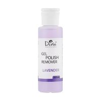 foto рідина для зняття гель-лаку divia gel polish remove lavender з екстрактом лаванди, 100 мл