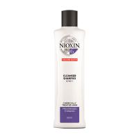 foto очищувальний шампунь nioxin thinning hair system 6 cleanser shampoo з технологією захисту кольору, 300 мл
