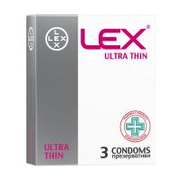 foto презервативи lex ultra thin, 3 шт