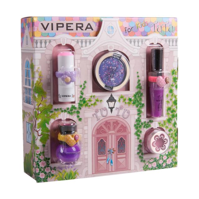 foto дитячий набір vipera tutu чарівна хатинка 05 violet coupe, 5 продуктів