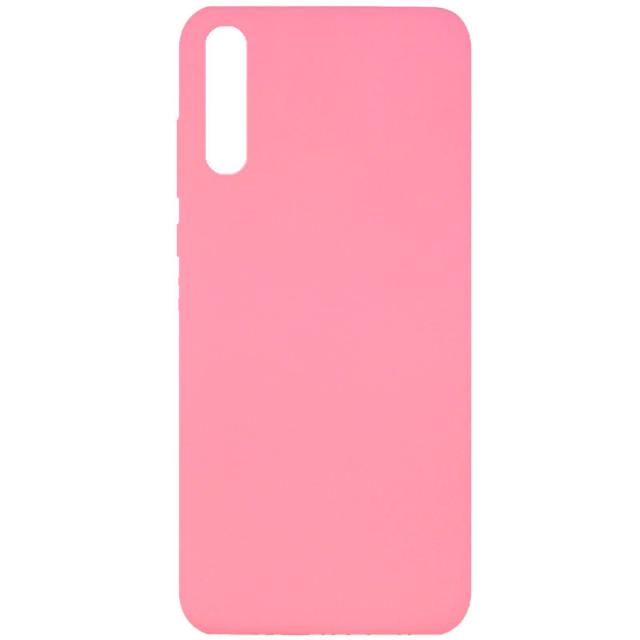 foto чохол silicone cover full without logo (a) для huawei p smart s (рожевий / pink)