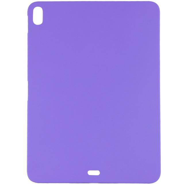 foto чохол silicone case full without logo (a) для apple ipad pro 12.9" (2018) (бузковий / elegant purple)