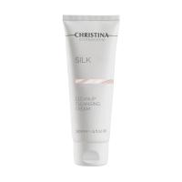 foto очищувальний крем для обличчя christina silk clean up cleansing cream, 120 мл