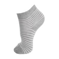foto шкарпетки дитячі siela ks2 basic 002 light grey melange смужки, короткі, розмір 20