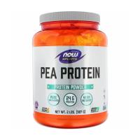 foto дієтична добавка в порошку now foods pea protein протеїн гороховий, 907 г