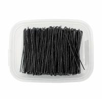 foto набір шпильок для волосся spl хвилясті, чорні, 7 см, 250 шт (70941)