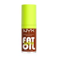 foto блиск-олія для губ nyx professional makeup fat oil lip drip, scrollin, 4.8 мл