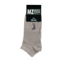foto шкарпетки чоловічі modna zona rt1121-021 sport короткі, сірі, розмір 43-46