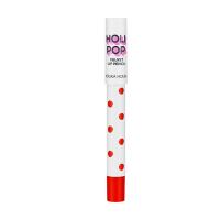 foto матова помада-олівець для губ holika holika holi pop velvet lip pencil or03 pomegranate, 1.7 г