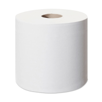 foto туалетний папір tork smartone білий, 2-шаровий, 1 міні-рулон