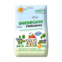 foto пральний порошок green&clean professional для дитячого одягу, 24 цикли прання, 2.4 кг