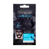 foto маска для обличчя очищуюча bielenda carbo detox із активованим вугіллям для сухої і чутливої шкіри, 8г