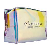 foto косметичка colordance holographic bag, 10*22*15 см