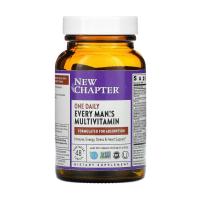 foto дієтична добавка мультивітаміни в таблетках new chapter every man's one daily multivitamin для чоловіків, 48 шт
