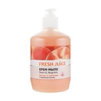 foto рідке крем-мило fresh juice персик і магнолія, з персиковою олією, 460 мл