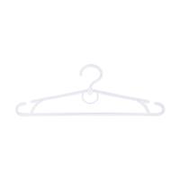 foto вішалка для дитячого одягу ecodeo, біла, 1 шт (p95006)