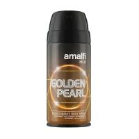 foto дезодорант-спрей amalfi men golden pearl чоловічий, 150 мл