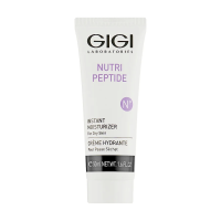 foto зволожувальний крем gigi nutri-peptide instant moisturizer для сухої шкіри обличчя, 50 мл