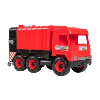 foto дитяча іграшка tigres middle truck сміттєвоз, у коробці, червоний, від 1 року (39488)