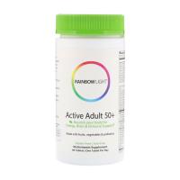 foto харчова добавка в таблетках rainbow light active adult 50+ мультивітаміни для дорослих, активна зрілість, 90 шт