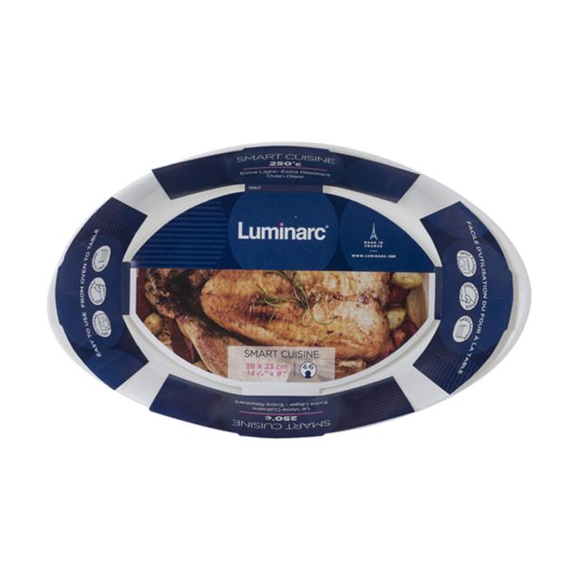 foto форма для запікання luminarc smart cuisine овальна, 38*23 см (n3486)