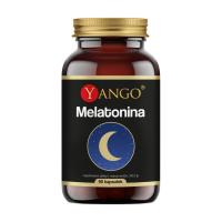 foto харчова добавка в капсулах yango мелатонін, 1 мг, 90 шт